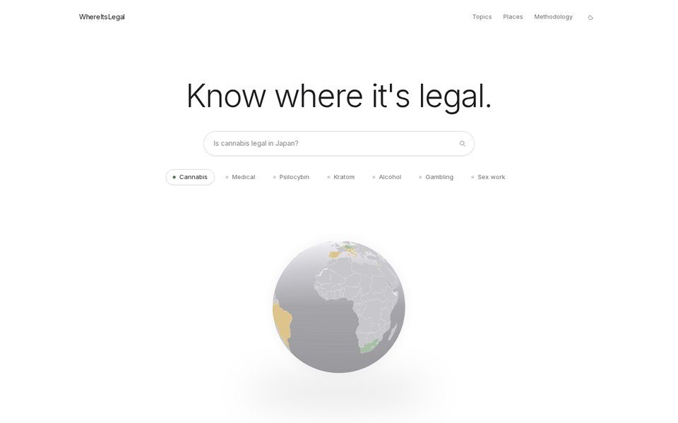 WhereItsLegal screenshot