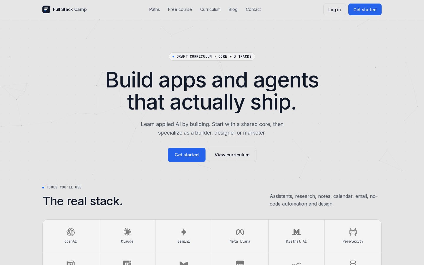 FullStackCamp screenshot